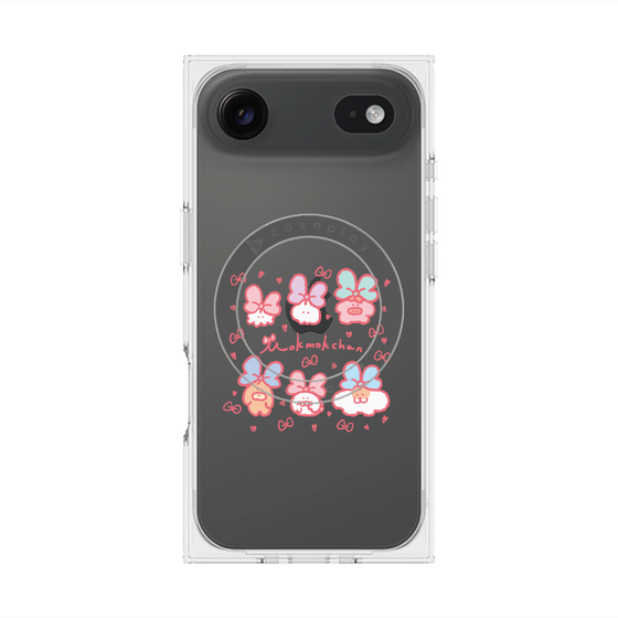 Premium Square Case with MagSafe［ Mokmokchan - Ribbons ］