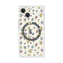 Premium Square Case with MagSafe［ Mokmokchan - Flower - All-over Pattern ］