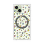 Premium Square Case with MagSafe［ Mokmokchan - Flower - All-over Pattern ］