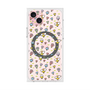 Premium Square Case with MagSafe［ Mokmokchan - Flower - All-over Pattern ］