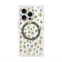 Premium Square Case with MagSafe［ Mokmokchan - Flower - All-over Pattern ］