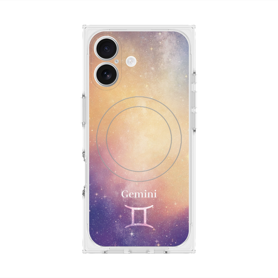 Premium Square Case with MagSafe［ STARRY SIGNS - Original - Gemini ］