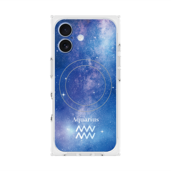 Premium Square Case with MagSafe［ STARRY SIGNS - Original - Aquarius ］