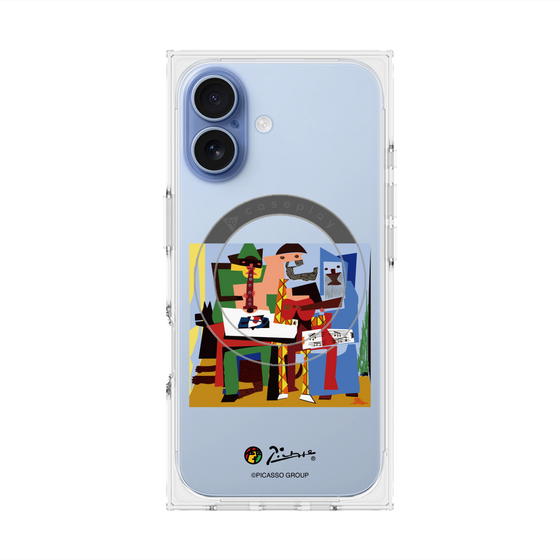 Premium Square Case with MagSafe［ PICASSO - Three Musicians ］
