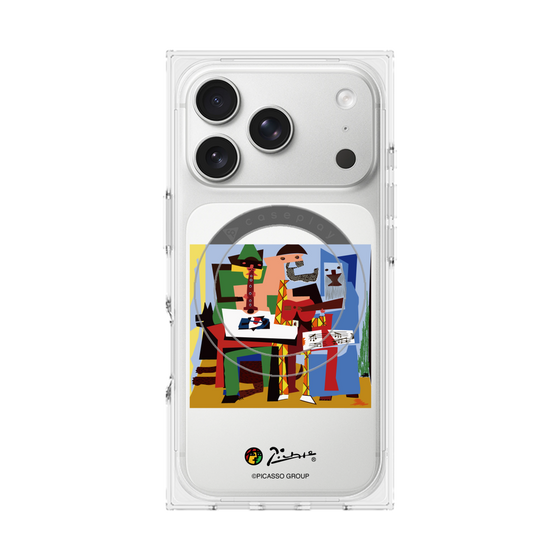 Premium Square Case with MagSafe［ PICASSO - Three Musicians ］