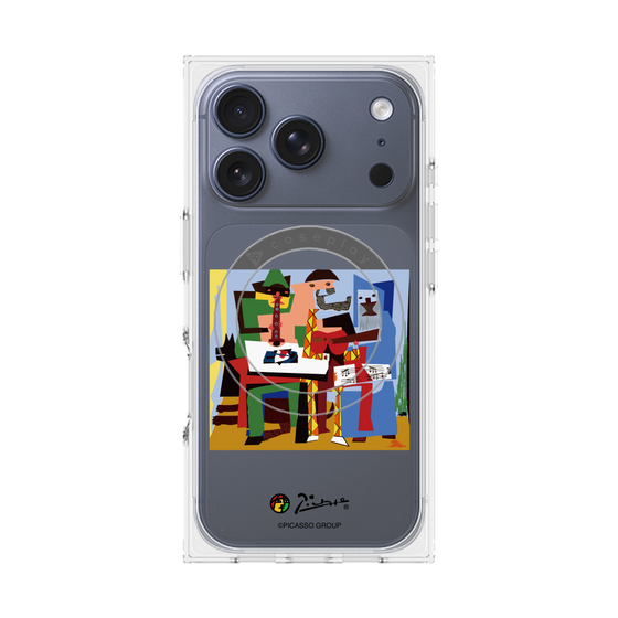 Premium Square Case with MagSafe［ PICASSO - Three Musicians ］