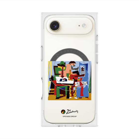 Premium Square Case with MagSafe［ PICASSO - Three Musicians ］