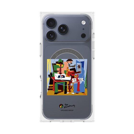Premium Square Case with MagSafe［ PICASSO - Three Musicians ］
