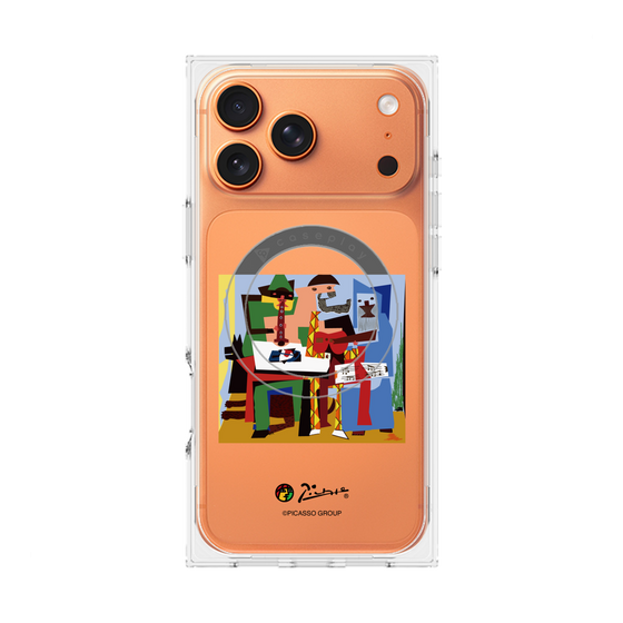 Premium Square Case with MagSafe［ PICASSO - Three Musicians ］