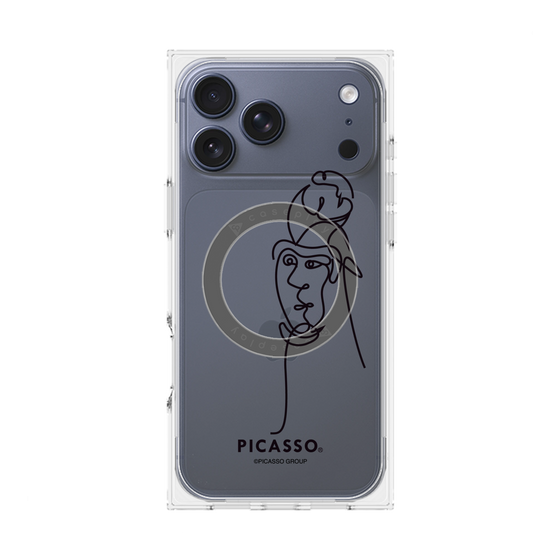 Premium Square Case with MagSafe［ PICASSO - Self-Portrait ］