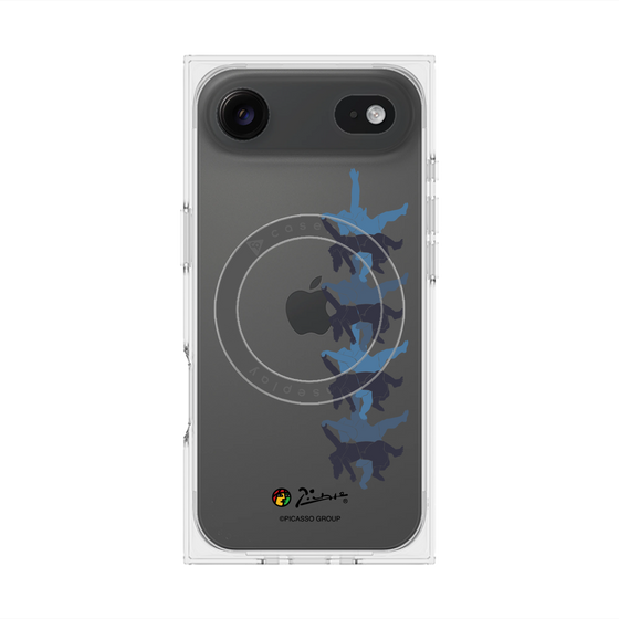 Premium Square Case with MagSafe［ PICASSO - Running on the Beach ］