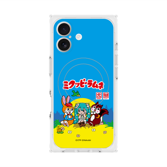Premium Square Case with MagSafe［ Hatsune Miku × Kuppy Ramune - Package ］
