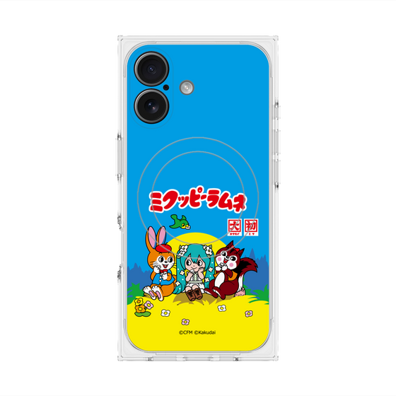 Premium Square Case with MagSafe［ Hatsune Miku × Kuppy Ramune - Package ］