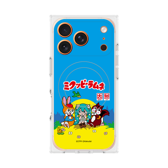 Premium Square Case with MagSafe［ Hatsune Miku × Kuppy Ramune - Package ］