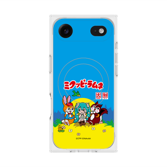 Premium Square Case with MagSafe［ Hatsune Miku × Kuppy Ramune - Package ］