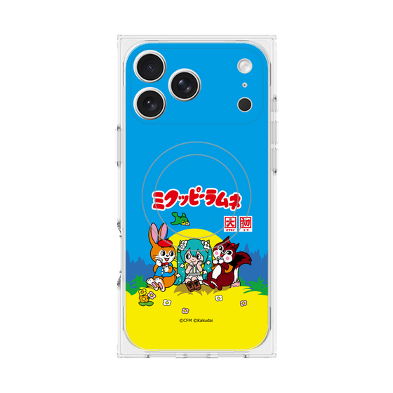 Premium Square Case with MagSafe［ Hatsune Miku × Kuppy Ramune - Package ］