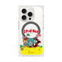Premium Square Case with MagSafe［ Hatsune Miku × Kuppy Ramune - Package - Clear ］