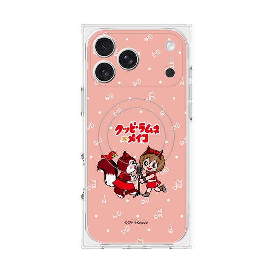 Premium Square Case with MagSafe［ Hatsune Miku × Kuppy Ramune - MEIKO × Ram - Chibi Illustration ］