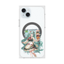 Premium Square Case with MagSafe［ Hatsune Miku × Kuppy Ramune - Hatsune Miku × Kuppy - Full-body Illustration 1 ］