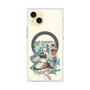 Premium Square Case with MagSafe［ Hatsune Miku × Kuppy Ramune - Hatsune Miku × Kuppy - Full-body Illustration 1 ］