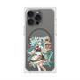 Premium Square Case with MagSafe［ Hatsune Miku × Kuppy Ramune - Hatsune Miku × Kuppy - Full-body Illustration 1 ］