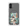 Premium Square Case with MagSafe［ Hatsune Miku × Kuppy Ramune - Hatsune Miku × Kuppy - Full-body Illustration 1 ］