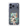 Premium Square Case with MagSafe［ Hatsune Miku × Kuppy Ramune - Hatsune Miku × Kuppy - Full-body Illustration 1 ］