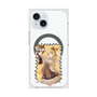 Premium Square Case with MagSafe［ Hatsune Miku × Kuppy Ramune - Kagamine Rin × Ram - Full-body Illustration 1 ］