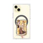 Premium Square Case with MagSafe［ Hatsune Miku × Kuppy Ramune - Kagamine Rin × Ram - Full-body Illustration 1 ］