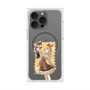 Premium Square Case with MagSafe［ Hatsune Miku × Kuppy Ramune - Kagamine Rin × Ram - Full-body Illustration 1 ］
