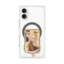 Premium Square Case with MagSafe［ Hatsune Miku × Kuppy Ramune - Kagamine Rin × Ram - Full-body Illustration 1 ］