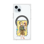 Premium Square Case with MagSafe［ Hatsune Miku × Kuppy Ramune - Kagamine Len × Kuppy - Full-body Illustration 1 ］