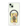 Premium Square Case with MagSafe［ Hatsune Miku × Kuppy Ramune - Kagamine Len × Kuppy - Full-body Illustration 1 ］
