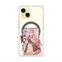 Premium Square Case with MagSafe［ Hatsune Miku × Kuppy Ramune - Megurine Luka × Ram - Full-body Illustration 1 ］