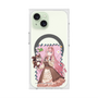 Premium Square Case with MagSafe［ Hatsune Miku × Kuppy Ramune - Megurine Luka × Ram - Full-body Illustration 1 ］