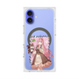 Premium Square Case with MagSafe［ Hatsune Miku × Kuppy Ramune - Megurine Luka × Ram - Full-body Illustration 1 ］