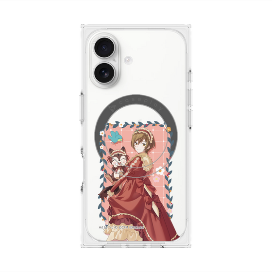 Premium Square Case with MagSafe［ Hatsune Miku × Kuppy Ramune - MEIKO × Ram - Full-body Illustration 1 ］