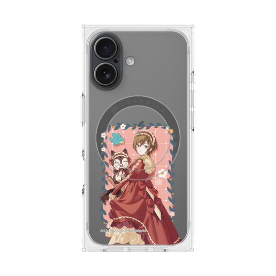 Premium Square Case with MagSafe［ Hatsune Miku × Kuppy Ramune - MEIKO × Ram - Full-body Illustration 1 ］