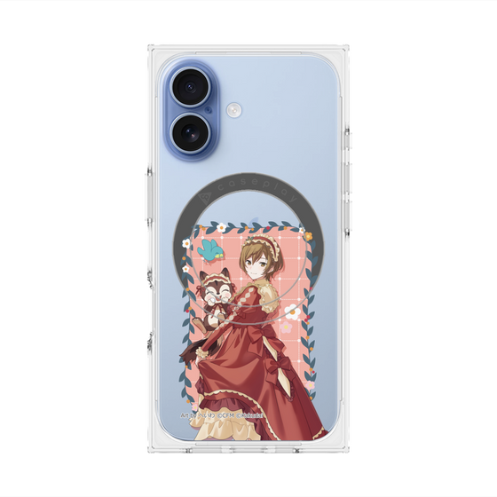 Premium Square Case with MagSafe［ Hatsune Miku × Kuppy Ramune - MEIKO × Ram - Full-body Illustration 1 ］