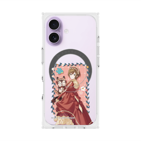 Premium Square Case with MagSafe［ Hatsune Miku × Kuppy Ramune - MEIKO × Ram - Full-body Illustration 1 ］