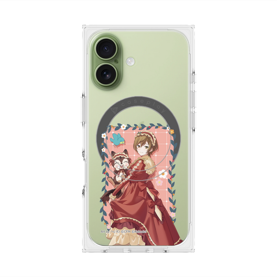 Premium Square Case with MagSafe［ Hatsune Miku × Kuppy Ramune - MEIKO × Ram - Full-body Illustration 1 ］