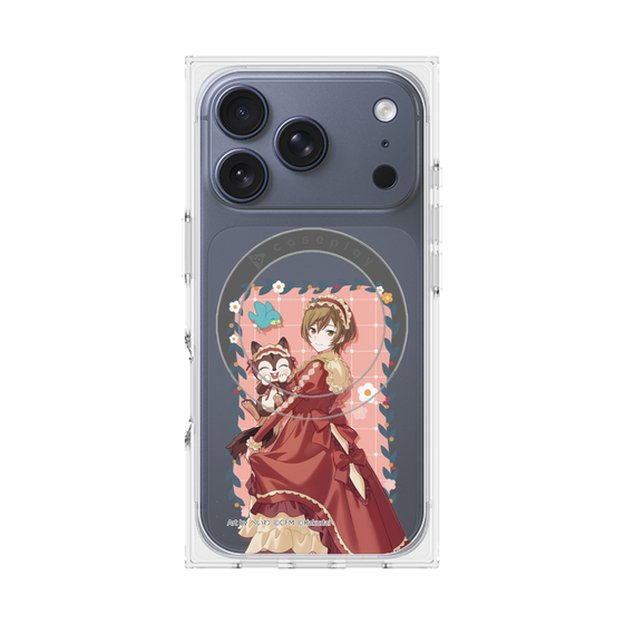 Premium Square Case with MagSafe［ Hatsune Miku × Kuppy Ramune - MEIKO × Ram - Full-body Illustration 1 ］