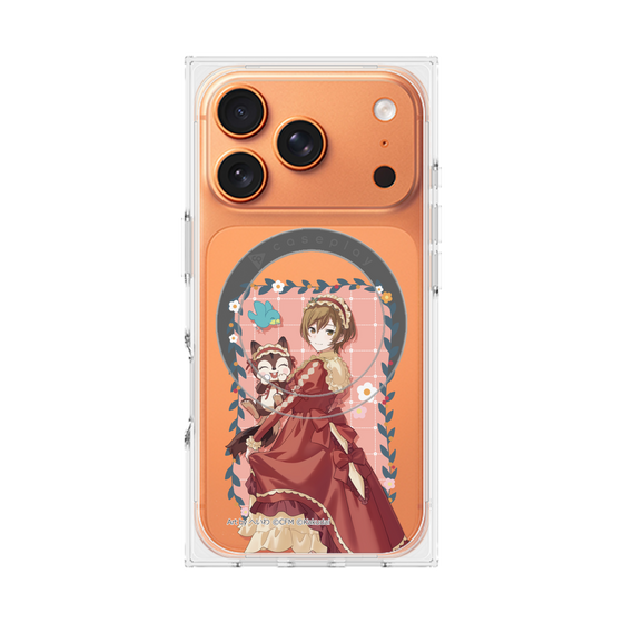 Premium Square Case with MagSafe［ Hatsune Miku × Kuppy Ramune - MEIKO × Ram - Full-body Illustration 1 ］