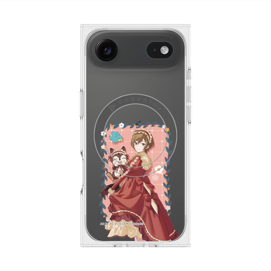 Premium Square Case with MagSafe［ Hatsune Miku × Kuppy Ramune - MEIKO × Ram - Full-body Illustration 1 ］