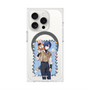 Premium Square Case with MagSafe［ Hatsune Miku × Kuppy Ramune - KAITO × Kuppy - Full-body Illustration 1 ］