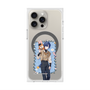 Premium Square Case with MagSafe［ Hatsune Miku × Kuppy Ramune - KAITO × Kuppy - Full-body Illustration 1 ］