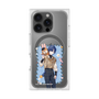 Premium Square Case with MagSafe［ Hatsune Miku × Kuppy Ramune - KAITO × Kuppy - Full-body Illustration 1 ］