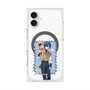 Premium Square Case with MagSafe［ Hatsune Miku × Kuppy Ramune - KAITO × Kuppy - Full-body Illustration 1 ］
