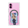 Premium Square Case with MagSafe［ Hatsune Miku × Kuppy Ramune - KAITO × Kuppy - Full-body Illustration 1 ］