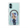 Premium Square Case with MagSafe［ Hatsune Miku × Kuppy Ramune - KAITO × Kuppy - Full-body Illustration 1 ］